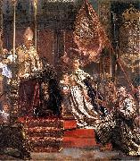 Fragment of Lwow Oath by Jan Matejko